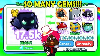 Trading OG DOMINUS ASTRA For BILLIONS Of Gems Pet Simulator X [upl. by Carothers]