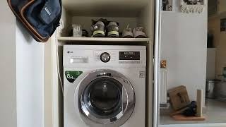 LG direct drive 8kg washing machine washrace [upl. by Akihsal]