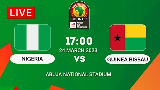 Nigeria vs Guinea Bissau  Africa Cup Of Nations 2023 Qualification [upl. by Assil]