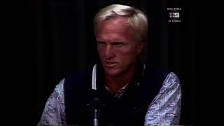 Greg Norman  1999 Masters Preview  Channel 9 [upl. by Grant]