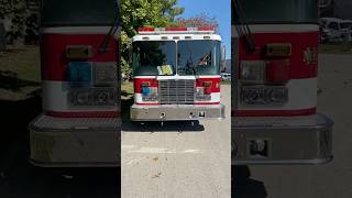 West Lincoln Fire amp Emergency Services Pump 1 hmefiretrucks firetruck shorts [upl. by Bluma]