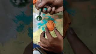 How to paint shades on 3D objects Painting budhha handmade handpainted  painting [upl. by Sabsay297]