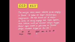 GGD en KGV contextopgaven redactiesommen [upl. by Dlareg]