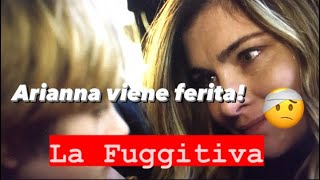 La Fuggitiva Anticipazioni Seconda puntata Arianna viene ferita 😞 [upl. by Aicilihp858]