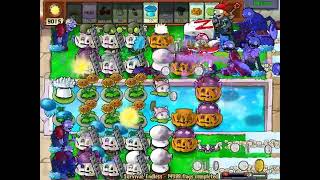 Plants vs zombies 14988  14990 flags Survival endless Cobless Setup [upl. by Ahsinat]