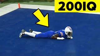 NFL MOMENTS That Were 200IQ [upl. by Atiuqrahc310]