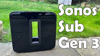 Sonos Sub Gen 3 Review  What is the hype about [upl. by Metcalf940]