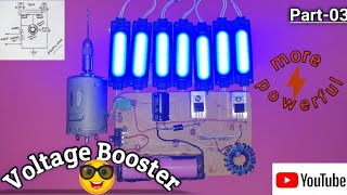 How to make voltage boosterpart03🔋🏮 [upl. by Tereve671]