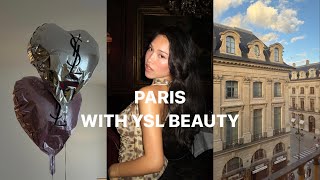 Paris with YSL beauty brand trip  VLOG [upl. by Hitoshi]