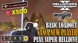 Helldivers 2  Can i Survive this Newbie Loadout Super Helldive Diff Terminids [upl. by Nnaaras]