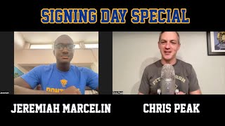 Signing Day 2023  A chat with Jeremiah Marcelin  Pitt football recruiting on PantherLaircom [upl. by Ayala]