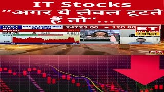 IT Stocks पर Expert की बड़ी सलाह shorts swadesh sharemarketlive wipro infosys [upl. by Avelin243]