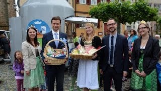 Tauschaktion der Bay Milchwirtschaft in Gerolzhofen [upl. by Endor140]