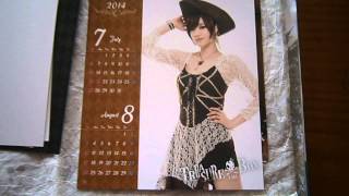 Tara Eunjung treasure box 2014 calendar unboxing [upl. by Yttap119]