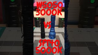 W5050SQ3 3000K VS SFT40 5000K [upl. by Marcel894]