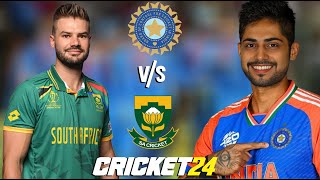 South Africa Ko Dhoo Dala  TILAK OP  India vs South Africa  Cricket 24 [upl. by Verine]