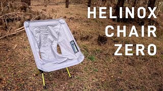 Helinox Chair Zero Review [upl. by Yeclek]