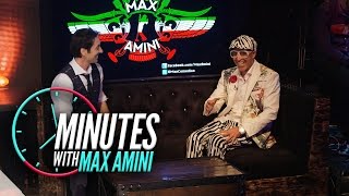 Minutes With Max Amini  Alex Angelino Interview Farsi مصاحبه مکس امینی با الکس انجلینو [upl. by Yliram]