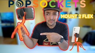 Oh Crap or Oh Snap Popsockets Mount 2 Flex REVIEW [upl. by Arimlede857]