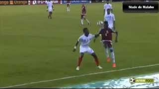 Coup du sombrero dEllong Doualla  RD Congo vs Guinée Equatoriale  CAN 2015 [upl. by Anerda]