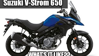 2022 Suzuki VStrom 650 Review What is It Like To Ride [upl. by Chaunce]