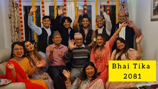 Bhai Tika 2081 vlog  03 Nov 2024  Happy Tihar [upl. by Hayn21]