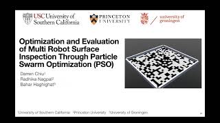 Optimization and Evaluation of a Multi Robot Surface Inspection Task Through PSO [upl. by Isus]