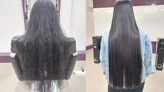 permanent Rebonding treatment permanent hair straightening [upl. by Annabelle]