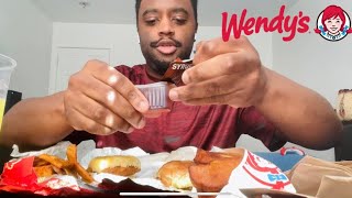 Wendy’s Breakfast Mukbang and Review [upl. by Beth]