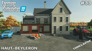 I bought the TAILOR SHOP production and a new FIELD  HautBeyleron  Fs22 Timelapse  Ep33  PS5 [upl. by Kat]