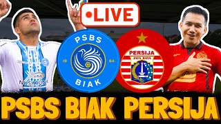 🔴Persija Jakarta vs PSBS Biak  Liga 1 2024 LIVE  Match LIVE Today [upl. by Murry160]