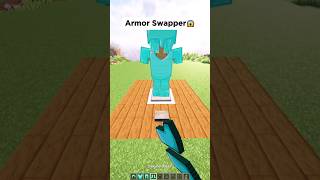 Armor Swapper😱 minecraft shorts [upl. by Coster44]