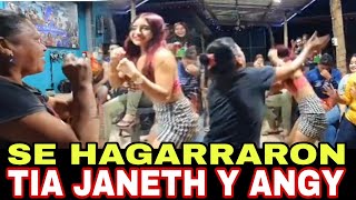 se hagarraron en pleno en vivo la tia janet y la angy por esta razon  el salvador 4k [upl. by Salema]