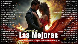 Baladas En Inglés Románticas De Los 80 Y 90  Canciones romanticas Que Se A Través De Los [upl. by Imoyn551]