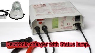 Deutronic​ Battery​ ​charger​ with​ a​ Status lamp [upl. by Konopka]