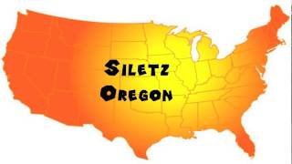 How to Say or Pronounce USA Cities — Siletz Oregon [upl. by Eugene]