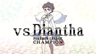 Pokémon X amp Y Champion Diantha Battle Theme [upl. by Pardner]