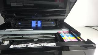 How to Change Ink Cartridges on Epson XP8700 Printer [upl. by Suirtimid682]