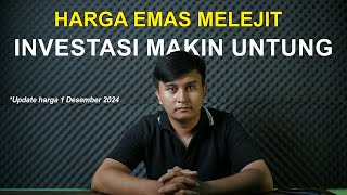 Update harga emas untuk investasi 1 Desember 2024 investasiemas [upl. by Helbon972]