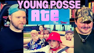 YOUNG POSSE  ATE THAT MV REACTION [upl. by Nanam]