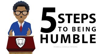 How To Be Humble QUICK WAYS TO CONFIDENT HUMILITY [upl. by Hailat]