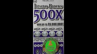 💰50 500X JUMBO BUCKS TN LOTTERY SCRATCH OFF TICKET VIDEO 🍀TN LOTTERY SCRATCH OFF SESSION💰 [upl. by Pricilla]