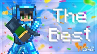 The Best PvP Texture Pack Emric 16X By Chr7st  Nethergames Bedwars Gameplay [upl. by Cobby]