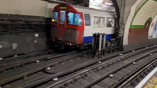 Piccadilly Circus Underground Station  Bakerloo line crossover [upl. by Fritts]