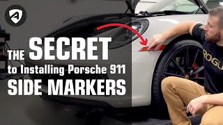 The Secret to Installing Porsche 911 Side Markers [upl. by Llesirg349]