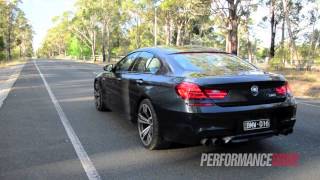 BMW M6 Gran Coupe engine sound and 0100kmh [upl. by Halullat]