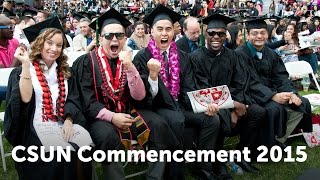 CSUN Commencement 2015 College of Health and Human Development [upl. by Seugirdor369]