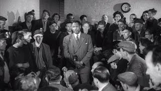 Paul Robeson sings to Scottish miners 1949 [upl. by Sellers]