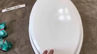 Real Review of Kohler Ready Latch Soft Close Toilet Seat [upl. by Dugaid]