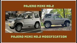 PAJERO MINI modification No02 [upl. by Adeys]